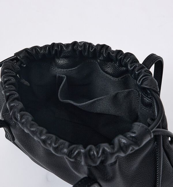 Rouge vif「【YAHKI】YH-827 HAND BAG/巾着バッグ/スタッズ/レザーバッグ」|ハンドバッグ|