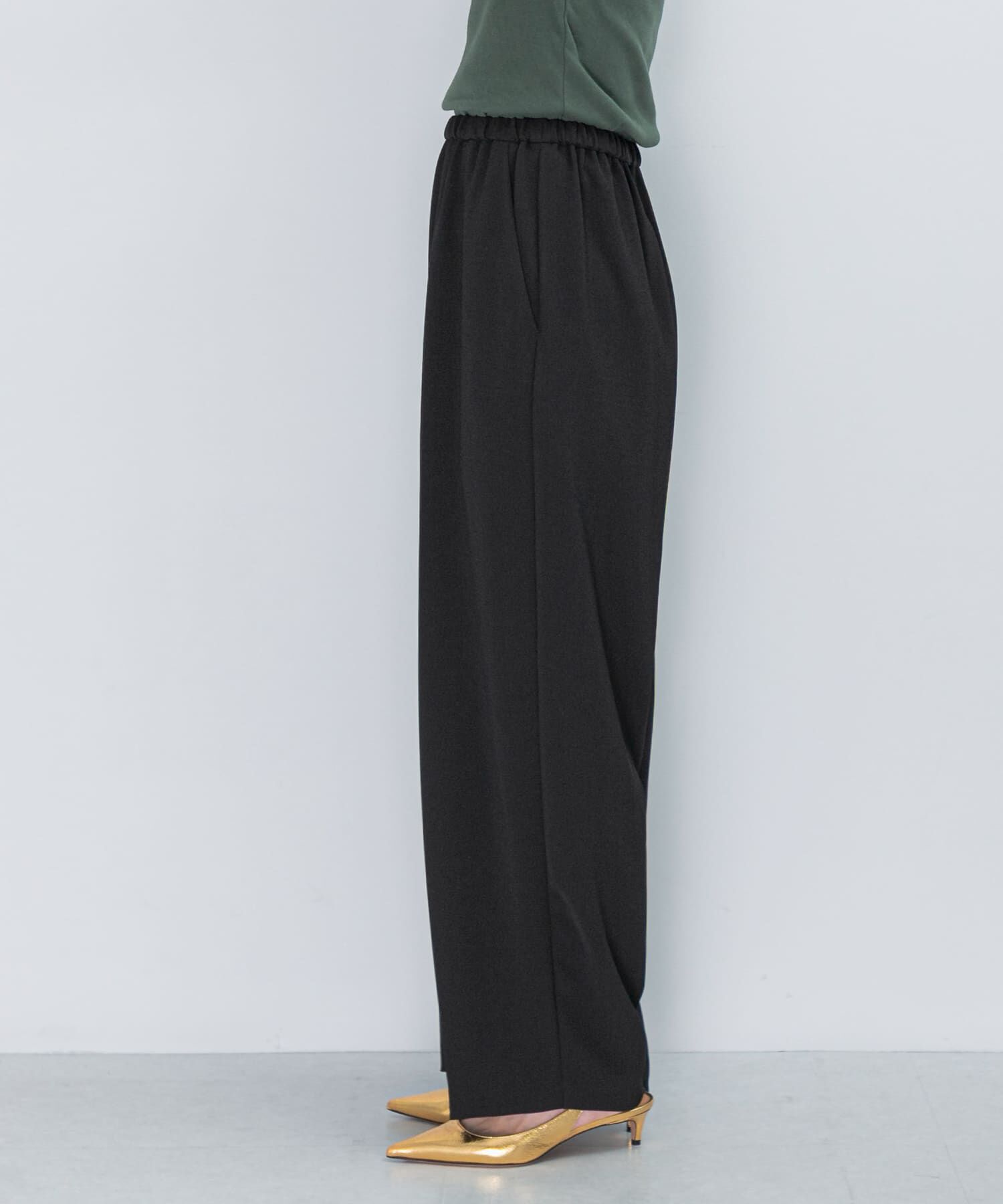 URBAN RESEARCH ROSSO「ELENDEEK　GEORGETTE RELAX PANTS」|その他|