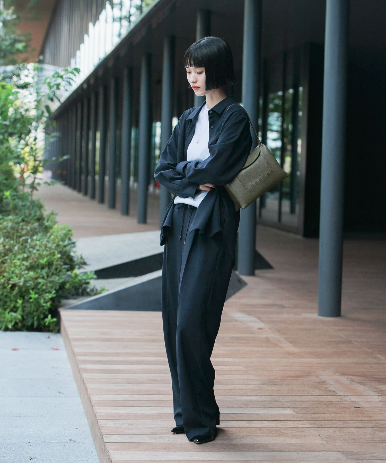 URBAN RESEARCH ROSSO「イージーケアウーステッドストレートパンツ」|その他|