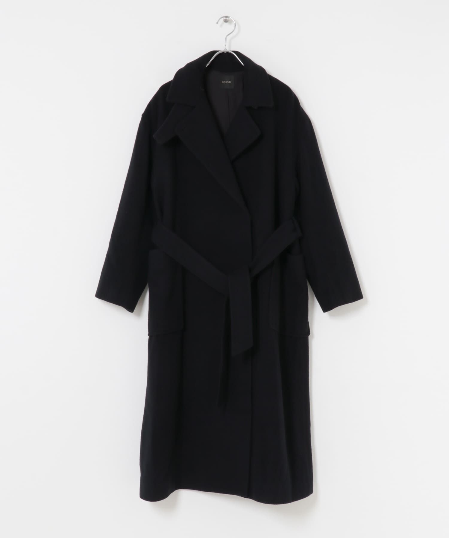 URBAN RESEARCH ROSSO「ウールカシミヤコート」|ノーカラーコート|