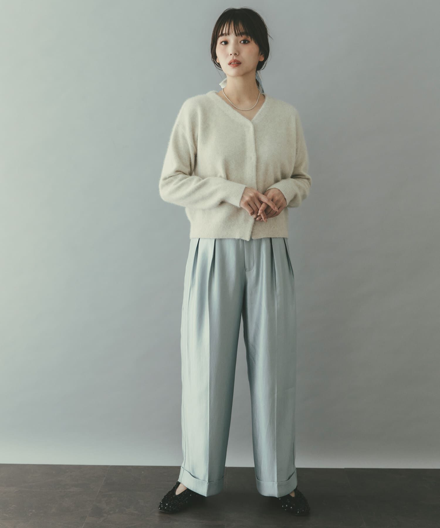 URBAN RESEARCH ROSSO「ブライトツイルタックパンツ」|その他|