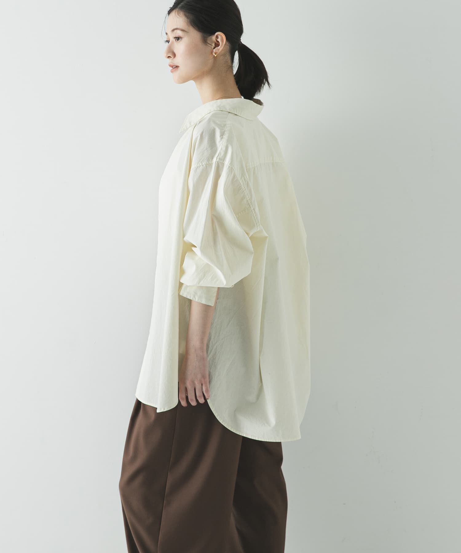 URBAN RESEARCH「ガーメントダイコットンオーバーシャツ」|シャツ・ブラウス|