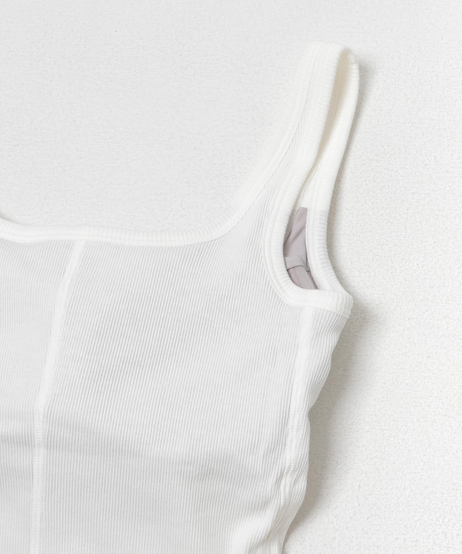 URBAN RESEARCH ROSSO「OUR WACOAL カップインコットンリブタンクトップ」|タンクトップ|