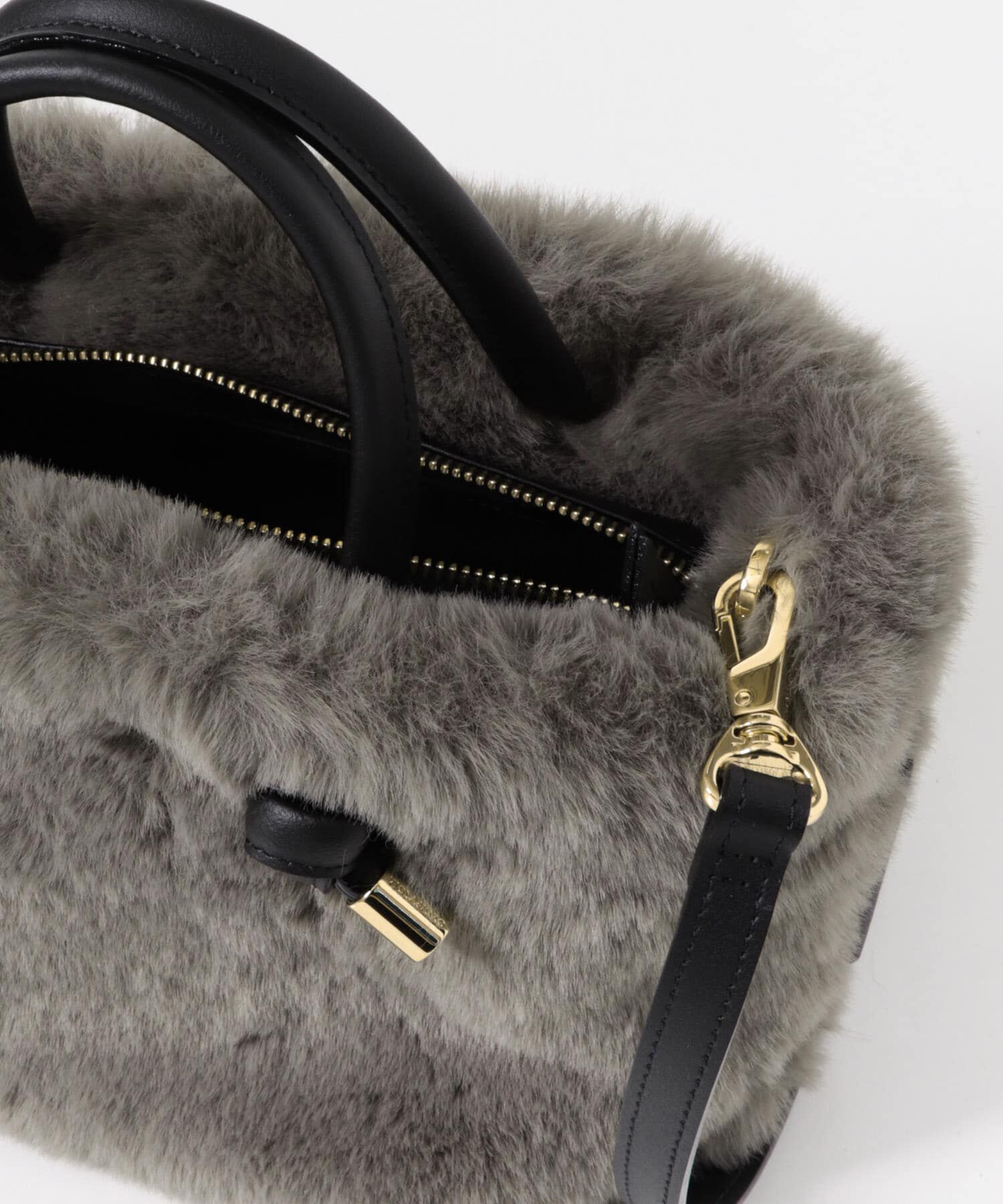 URBAN RESEARCH ROSSO「VIOLA d&rsquo;ORO エコファーノットハンドル」|ハンドバッグ|
