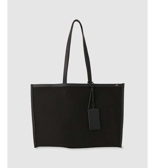 allureville「【ADVENE(アドヴェン)】THE TRENCH TOTE AIR トートバッグ」|ショルダー・メッセンジャー|ブラック