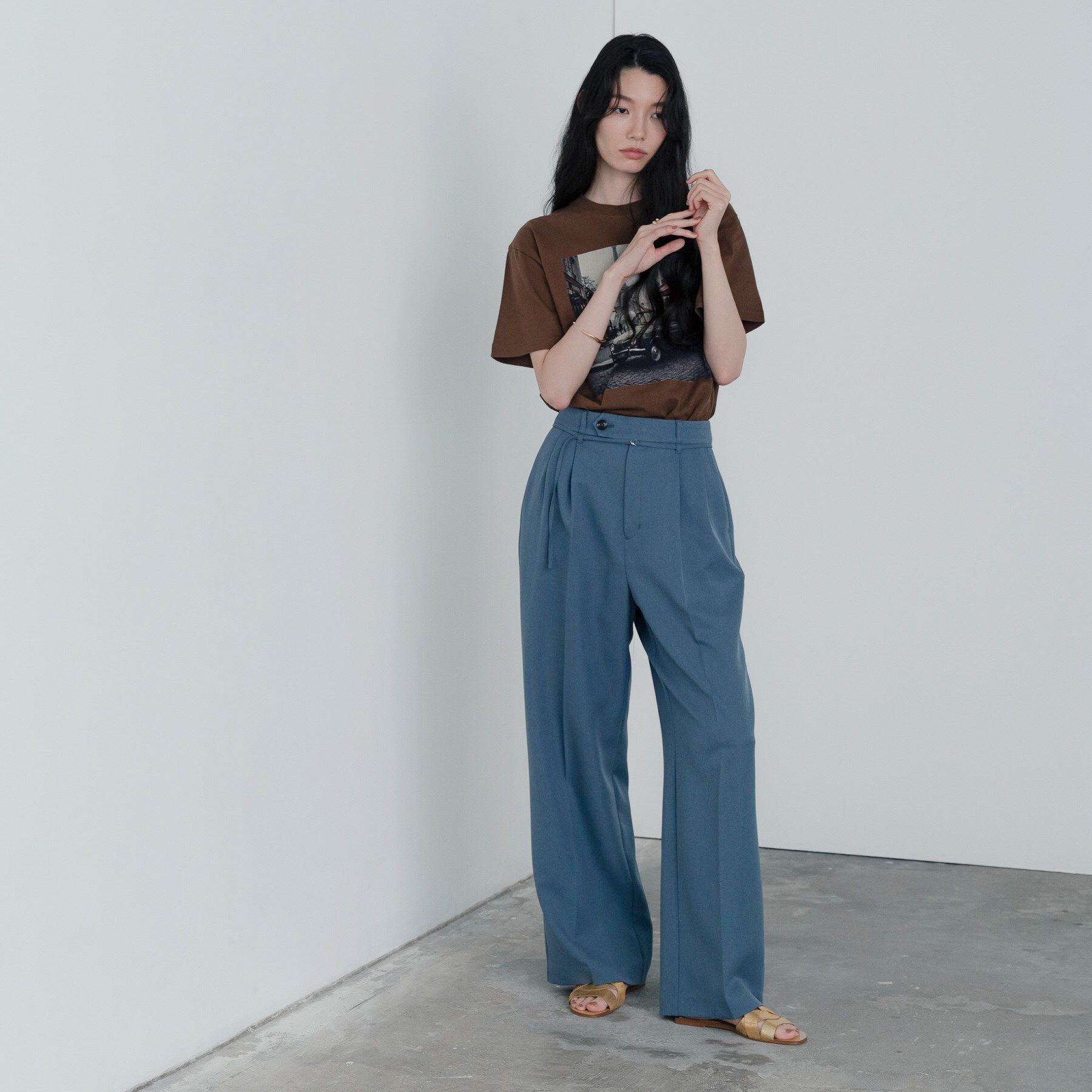 GALLEST「【セットアップ対応】ウーステッドライクスラックス」|その他|
