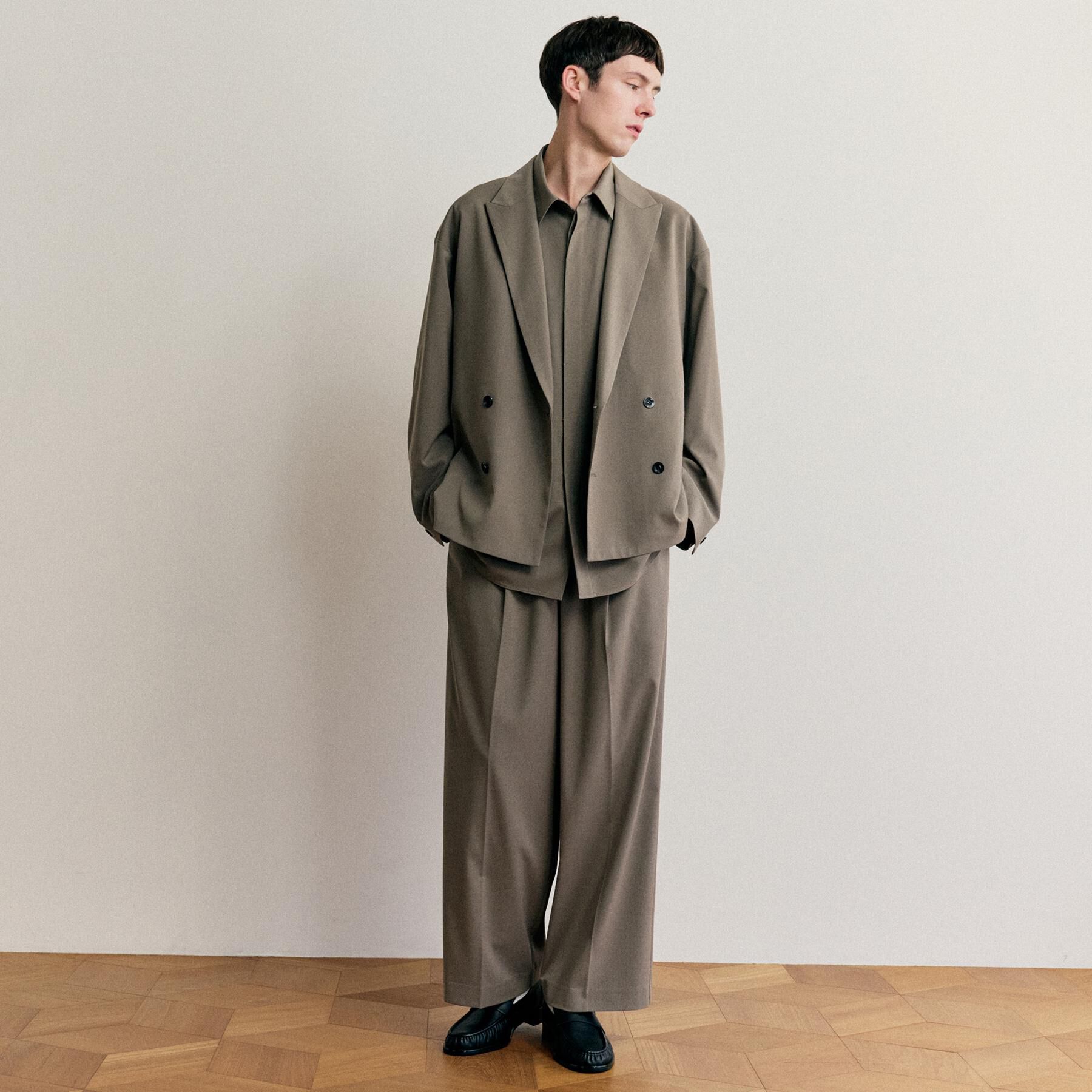 tk.TAKEO KIKUCHI「【セットアップ対応可】オーバーサイズスラックス」|その他|