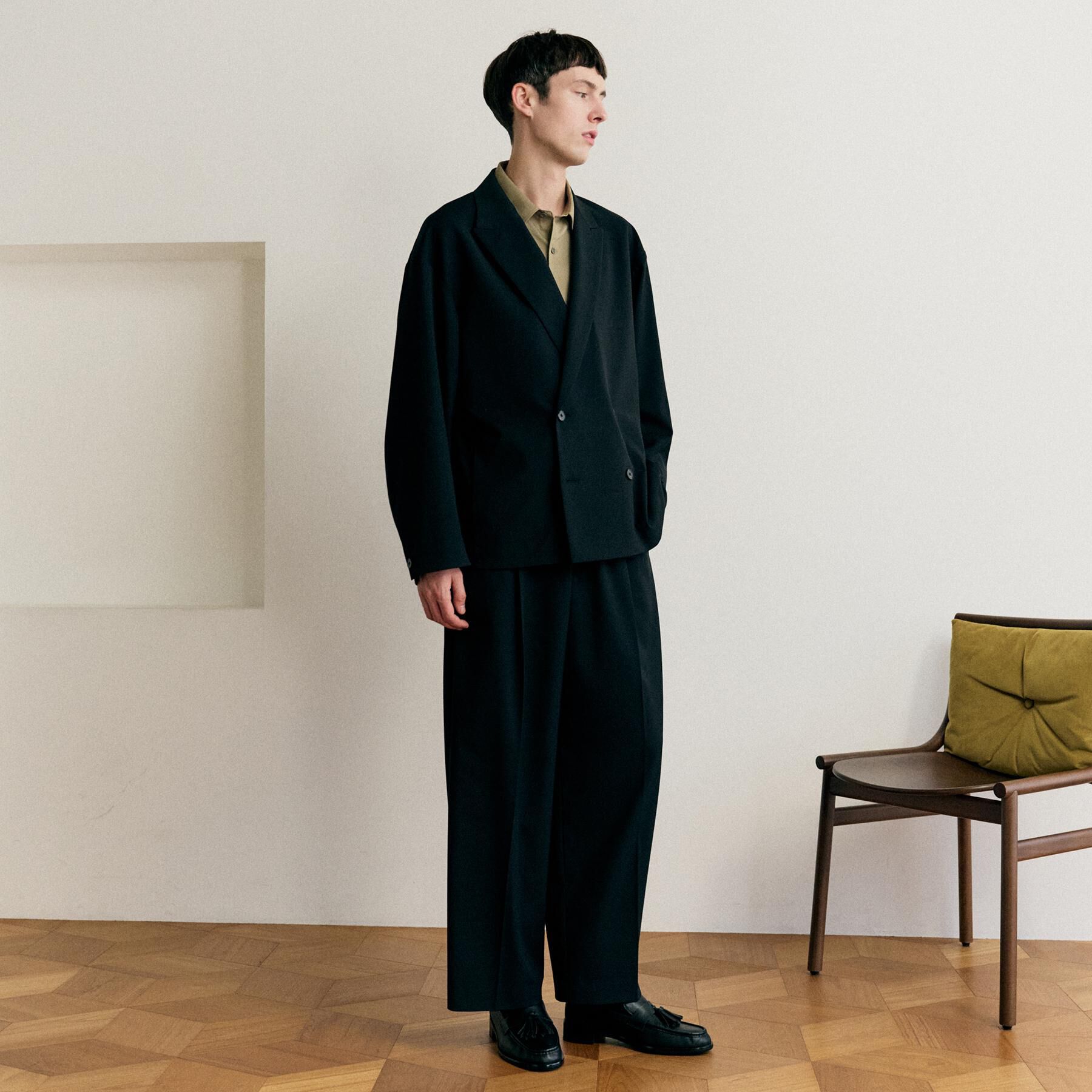 tk.TAKEO KIKUCHI「【セットアップ対応可】オーバーサイズスラックス」|その他|