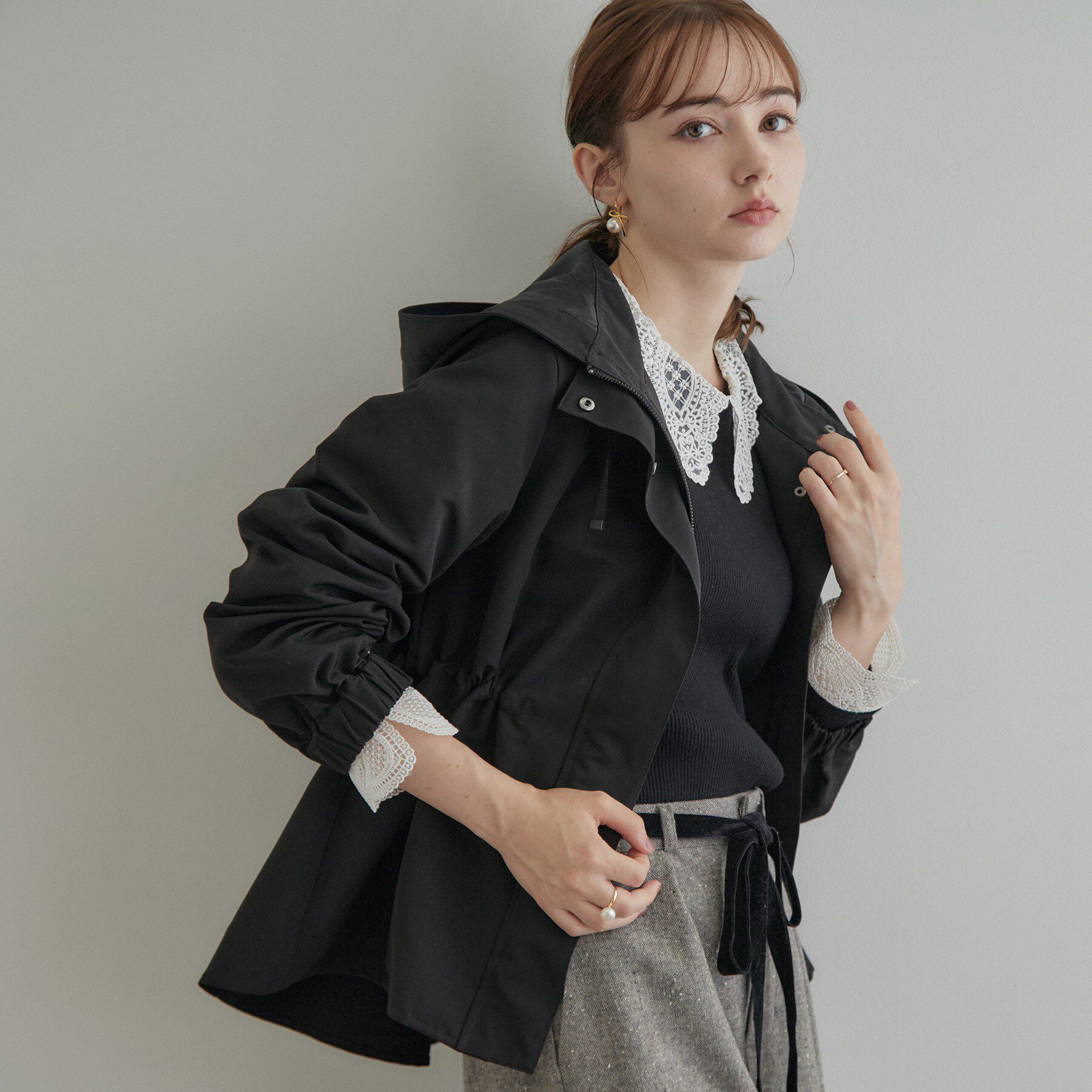 Couture broach「【撥水・保温効果】愛されマンパ(キルトライナー付き)」|ブルゾン・スタジャン|