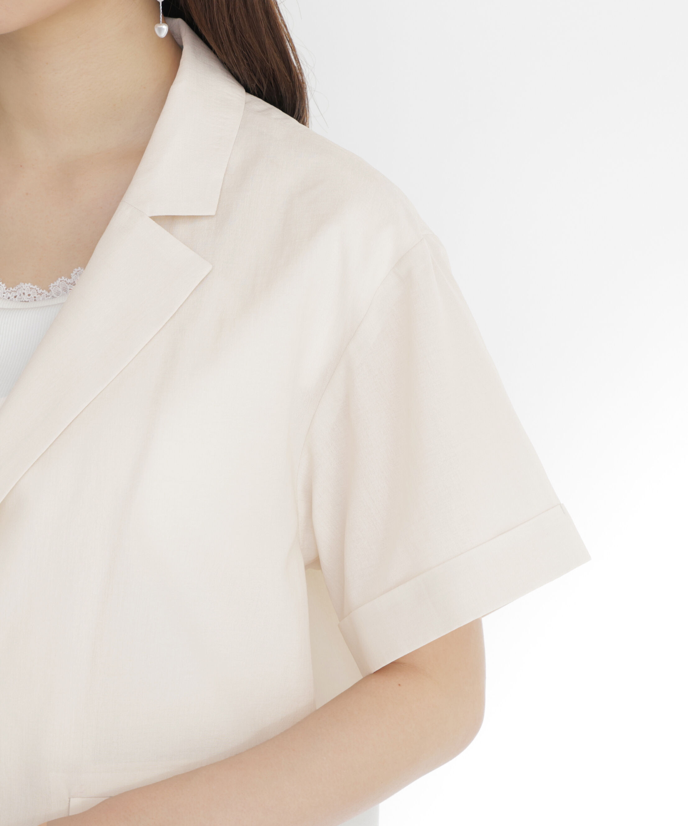 PROPORTION BODY DRESSING「＜a/mie＞ハーフスリーブジャケット」|その他|
