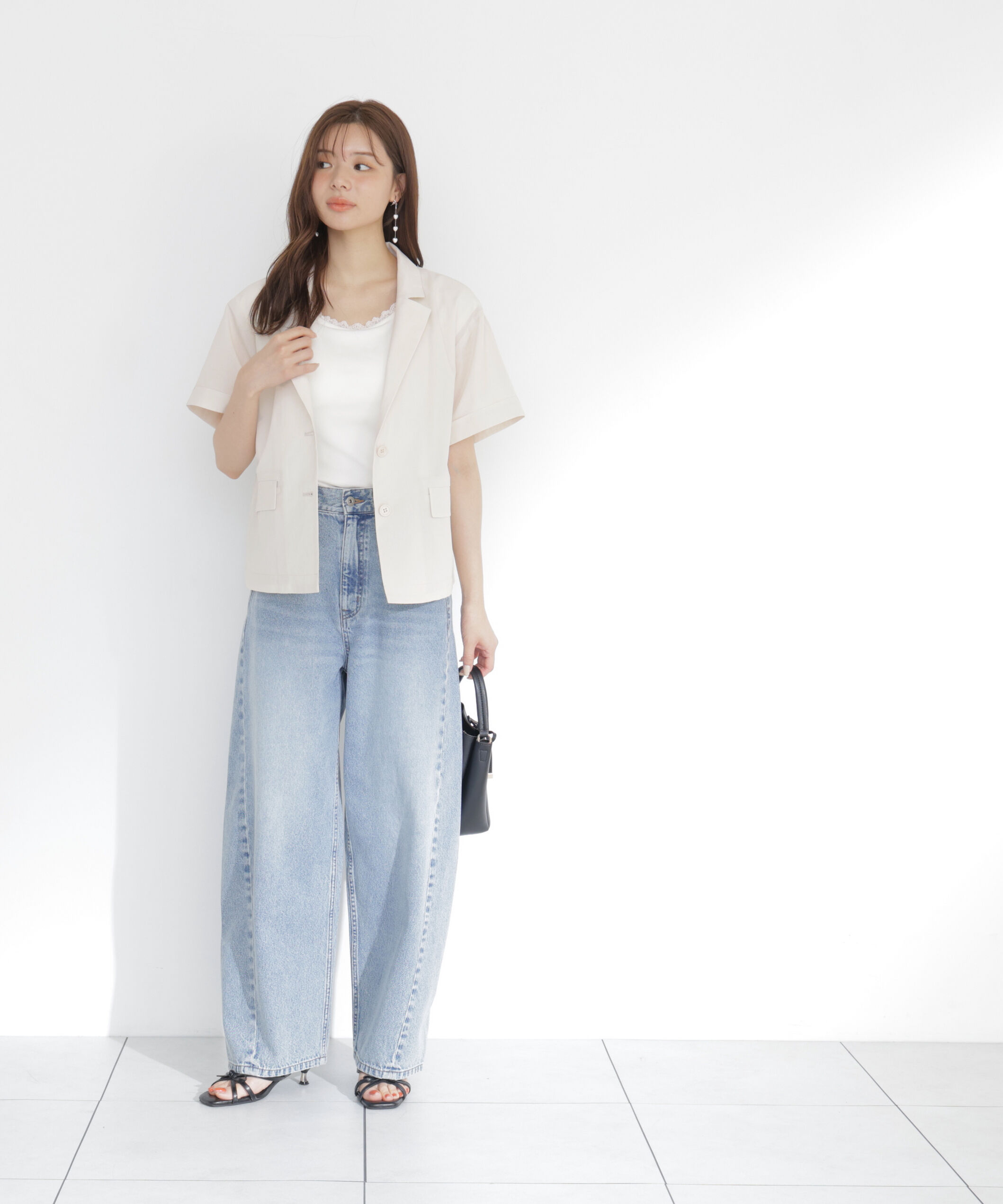 PROPORTION BODY DRESSING「＜a/mie＞ハーフスリーブジャケット」|その他|