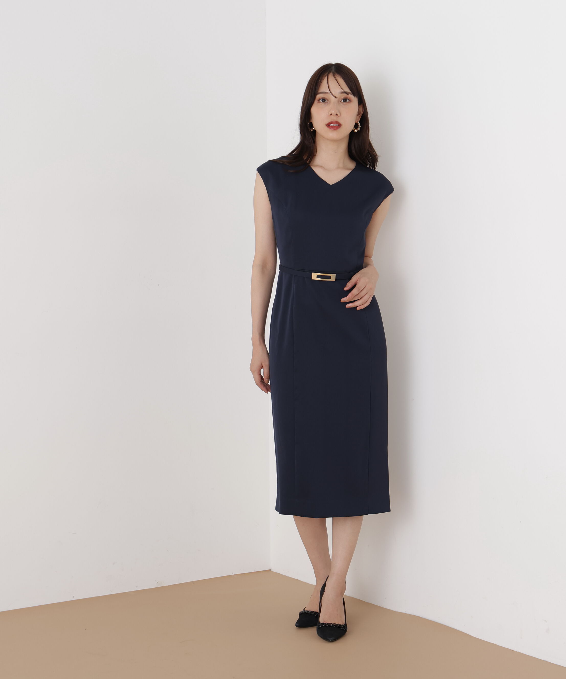  「[WEB/店舗限定カラー]ハイツイストワンピース」|ワンピース|