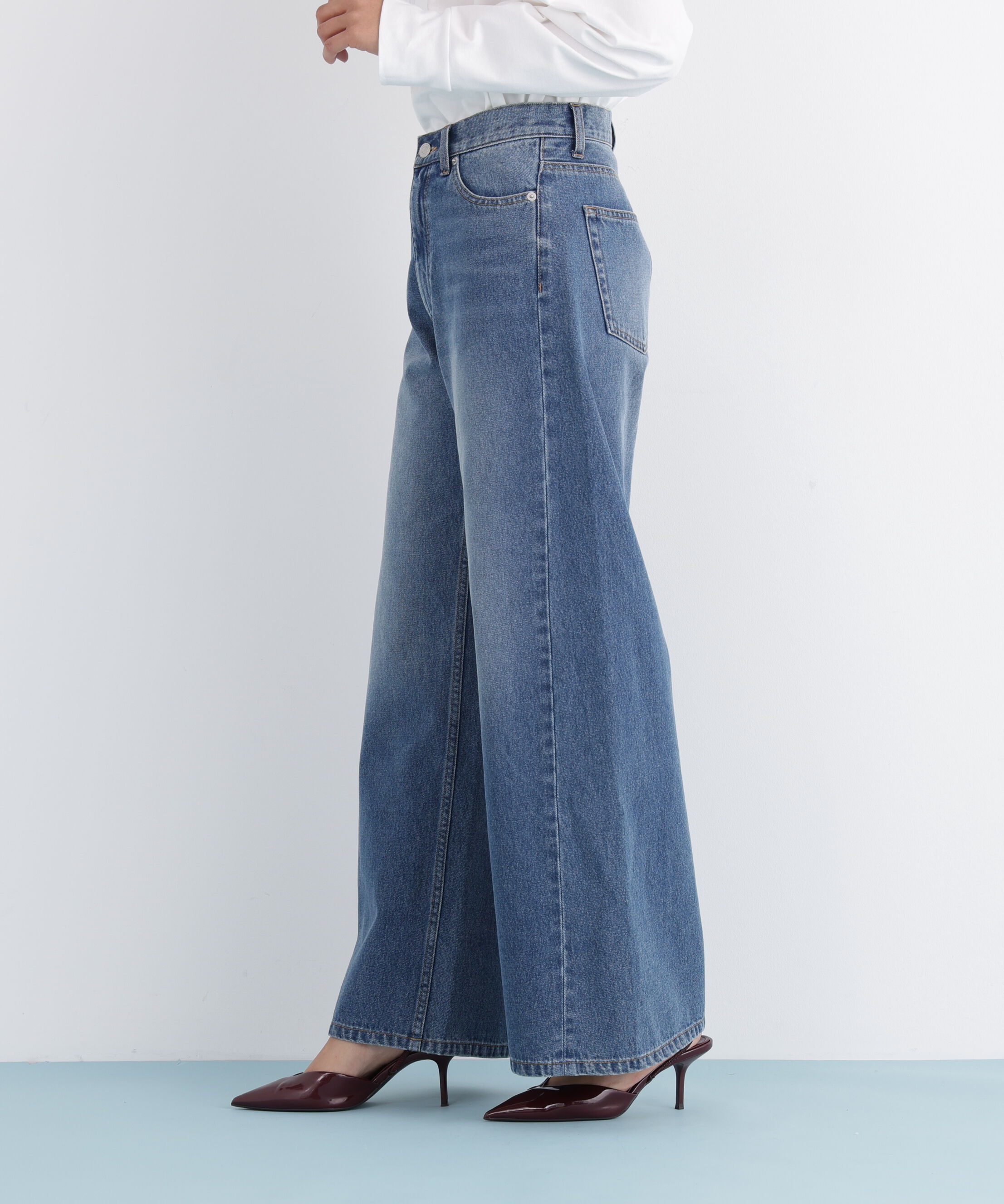  「バギーデニムパンツ」|その他|