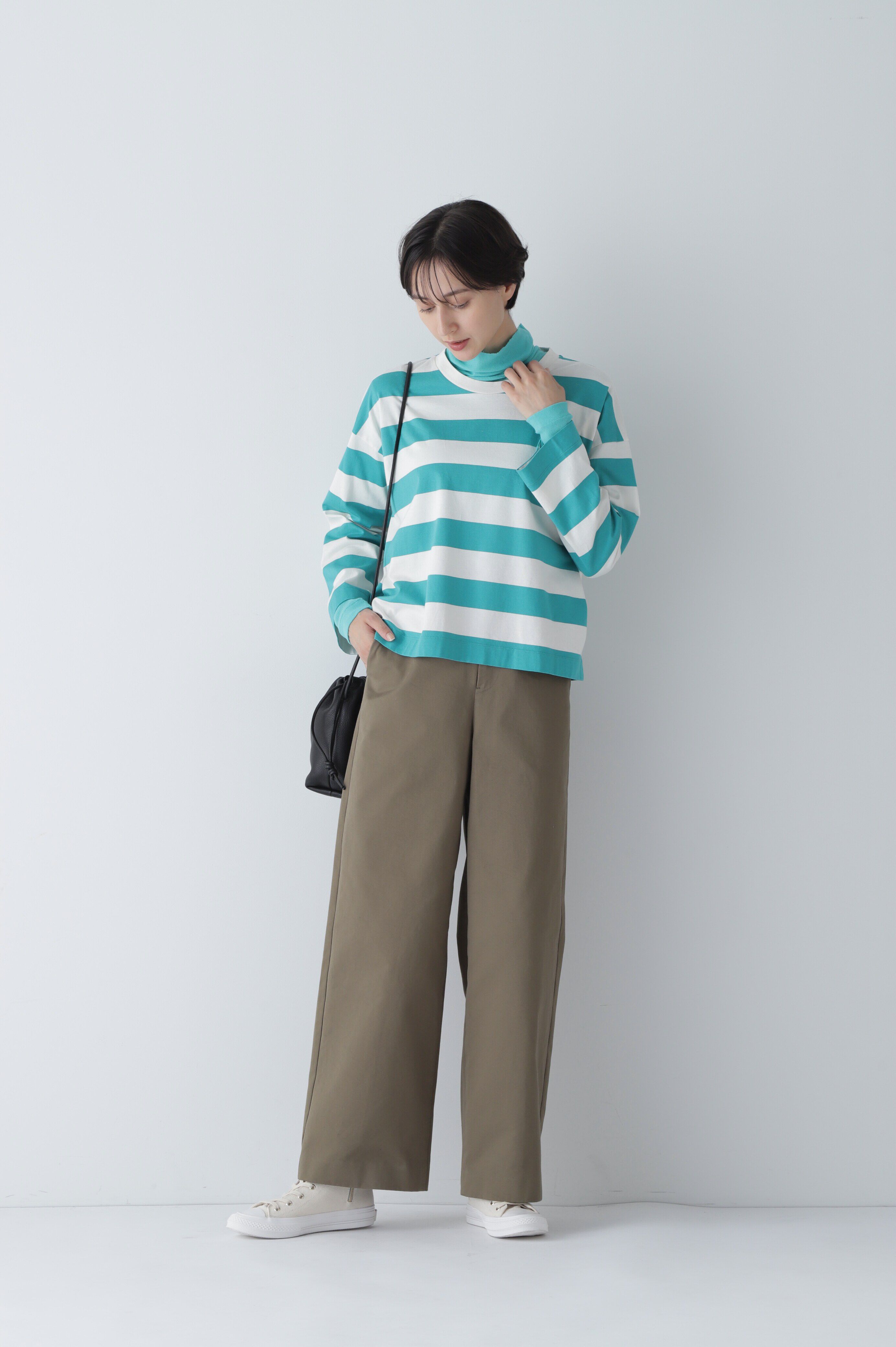  「◆太ボーダーカットソー」|Tシャツ・カットソー|