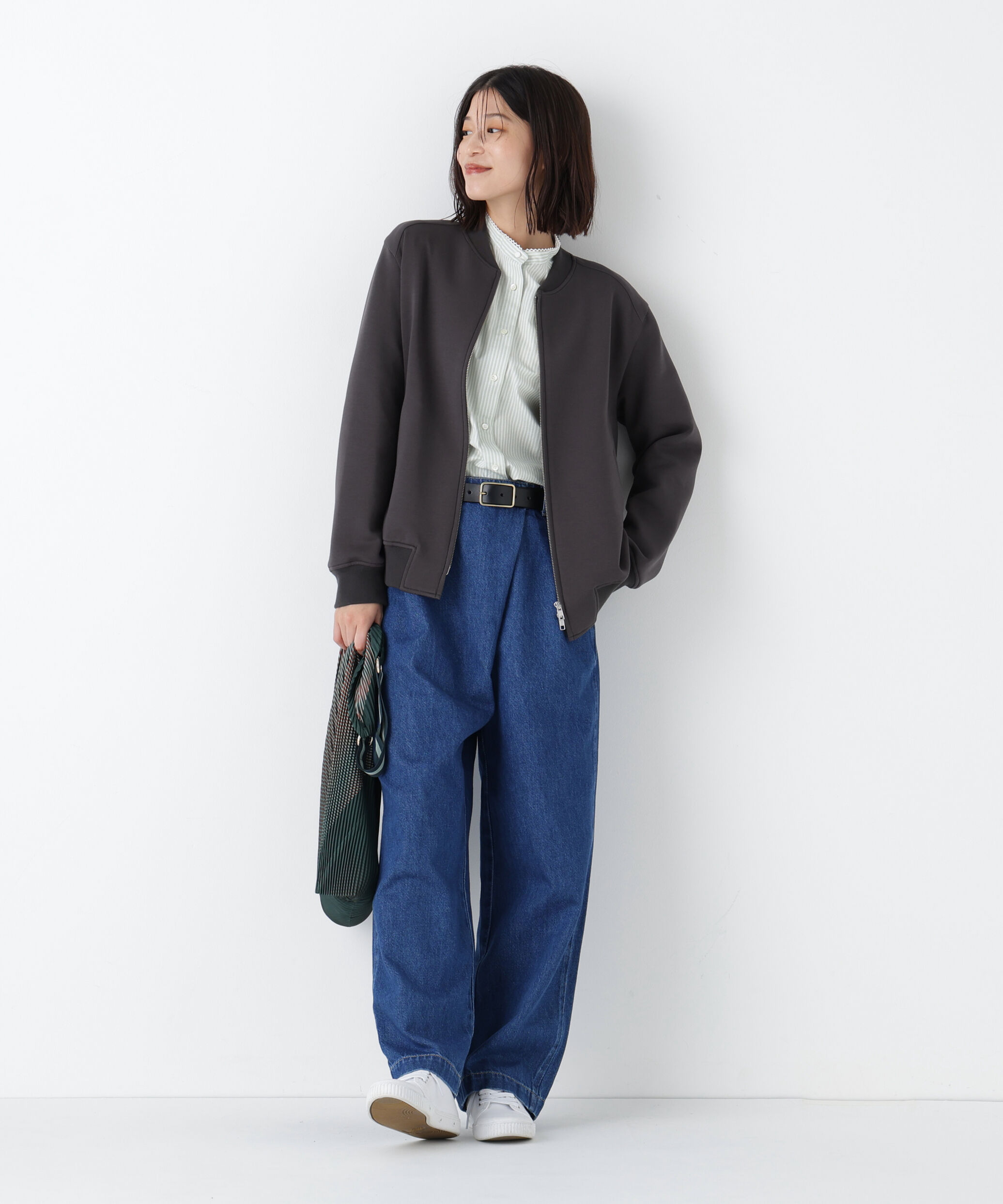  「◆《ウォッシャブル》ソフトデニムバレルパンツ」|その他|