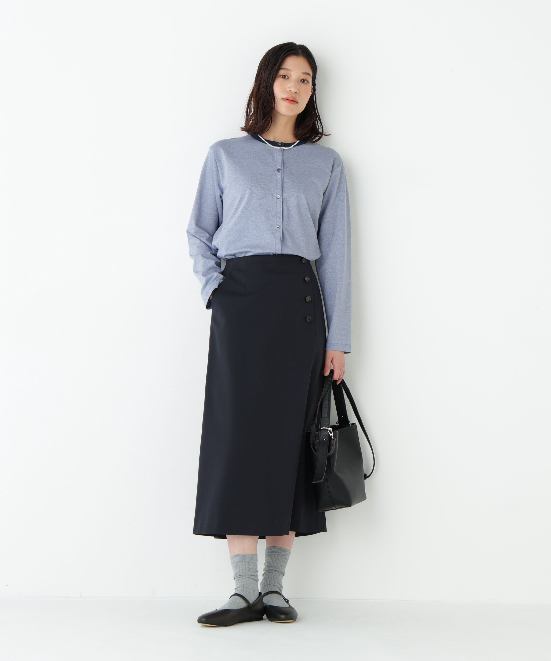  「◆《ウォッシャブル》ストレッチポンチＡラインスカート」|スカート|