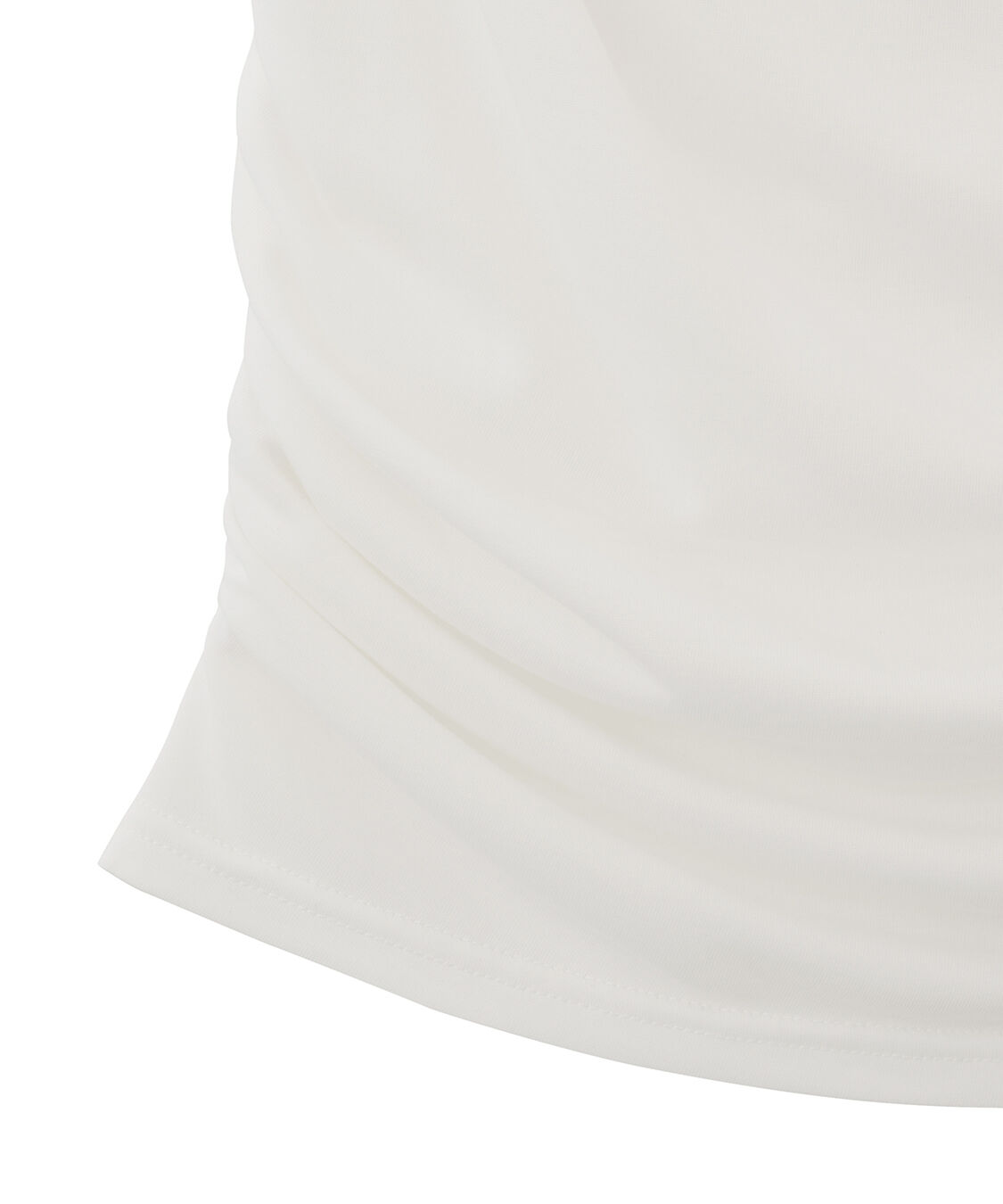 COCO DEAL「ギャザークルーネックＴシャツ」|Tシャツ・カットソー|