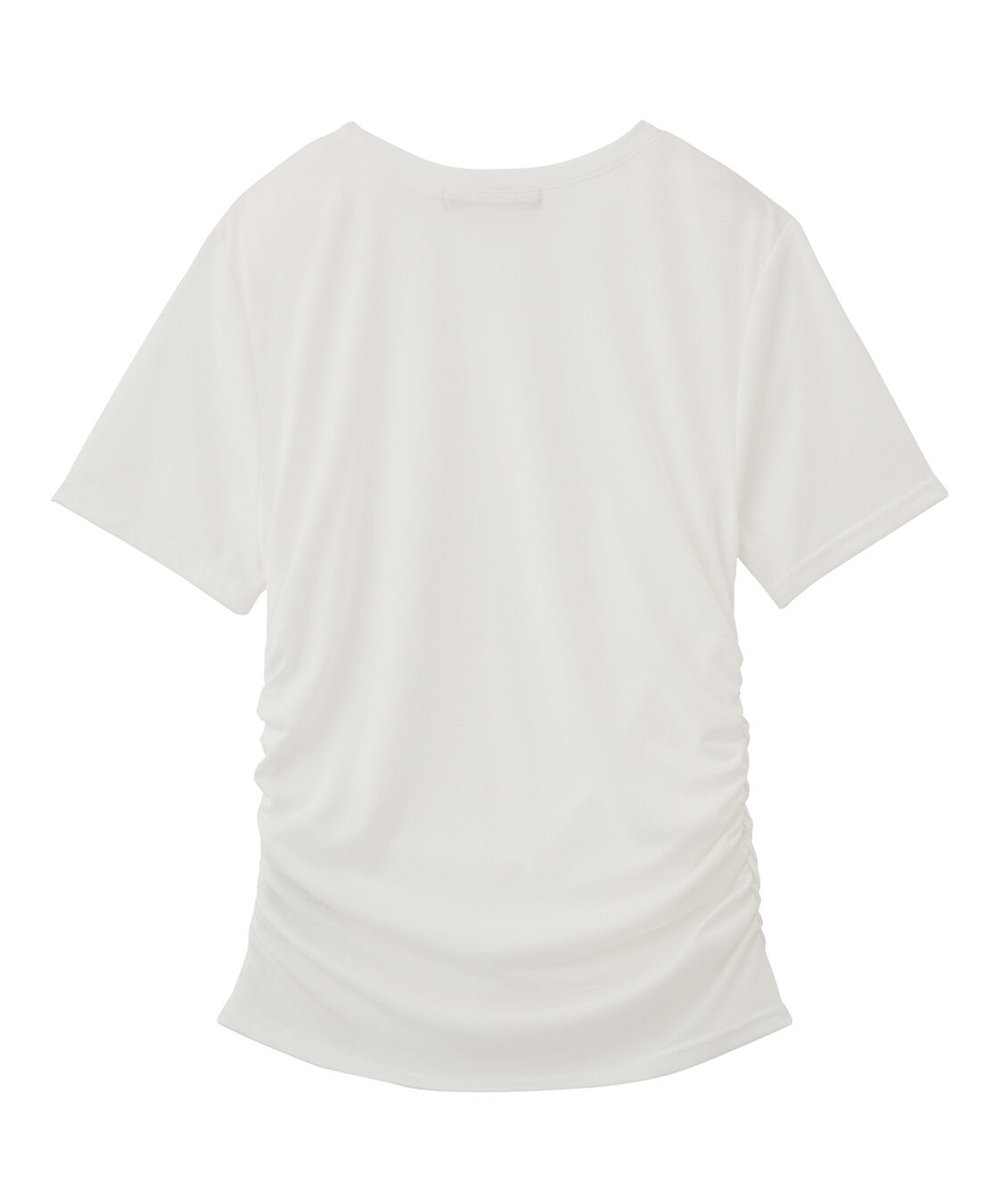 COCO DEAL「ギャザークルーネックＴシャツ」|Tシャツ・カットソー|