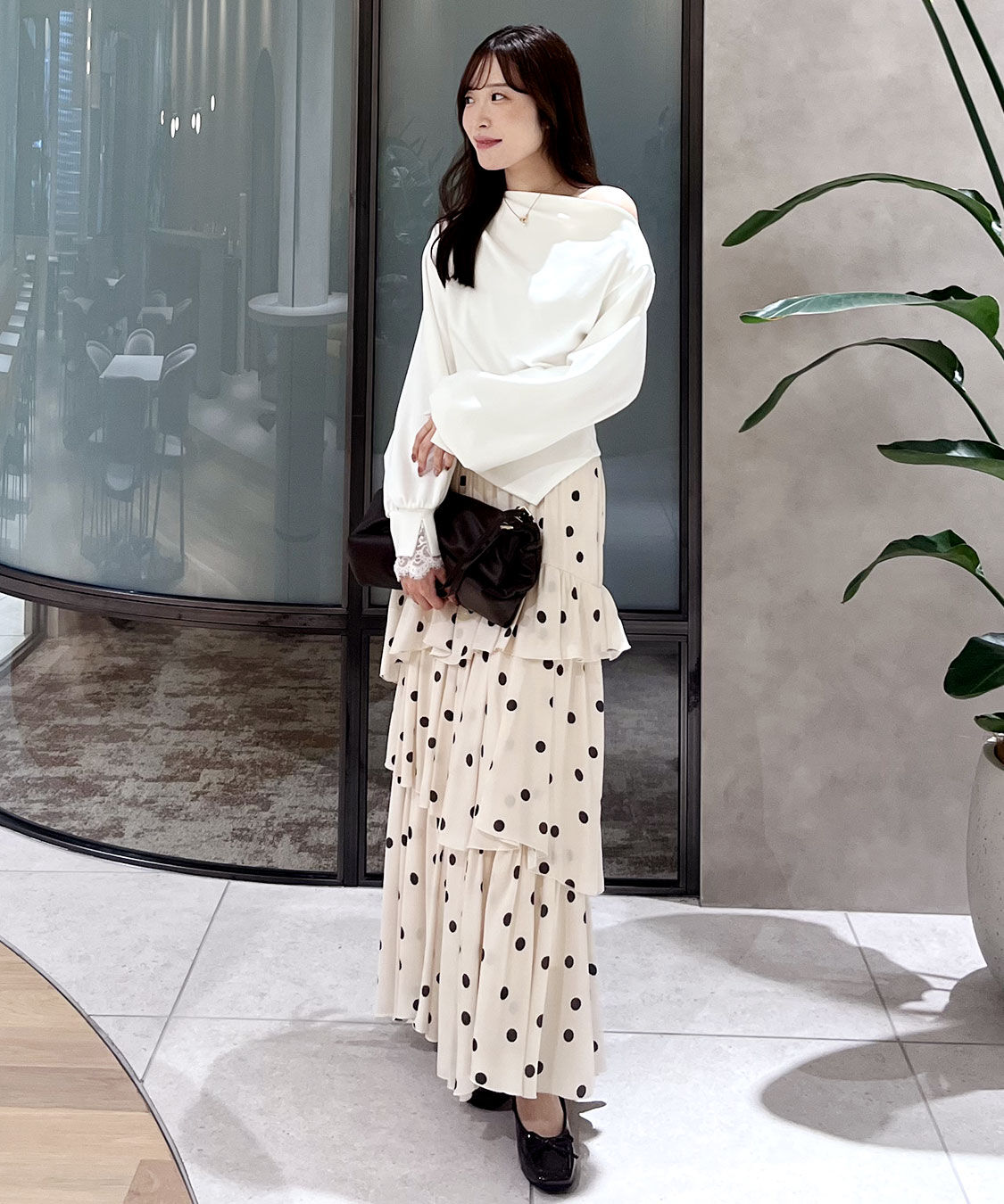 COCO DEAL「レースレイヤードトップス」|Tシャツ・カットソー|