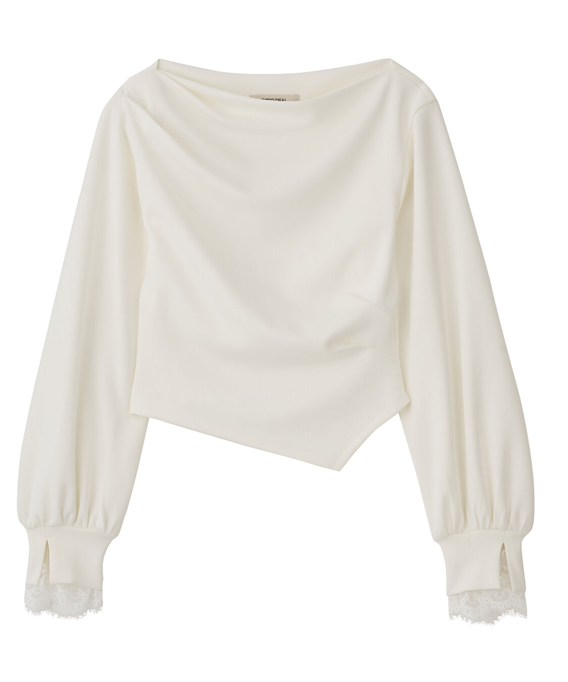 COCO DEAL「レースレイヤードトップス」|Tシャツ・カットソー|