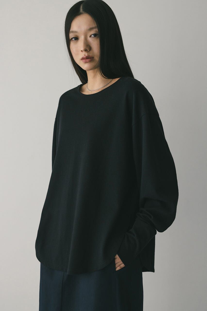 STYLEMIXER「ルーズカットトップ」|Tシャツ・カットソー|BLK