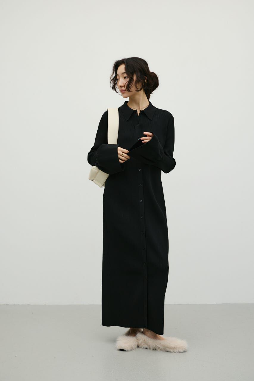 STYLEMIXER「ベルスリーブナローニットワンピース」|ワンピース|