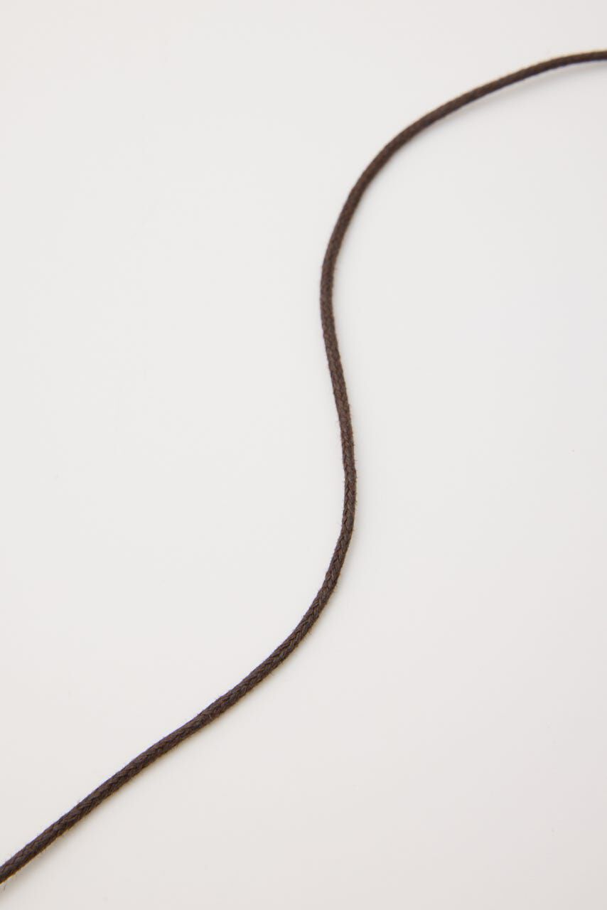 MOUSSY「STONE PENDANT CORD ネックレス」|ネックレス|