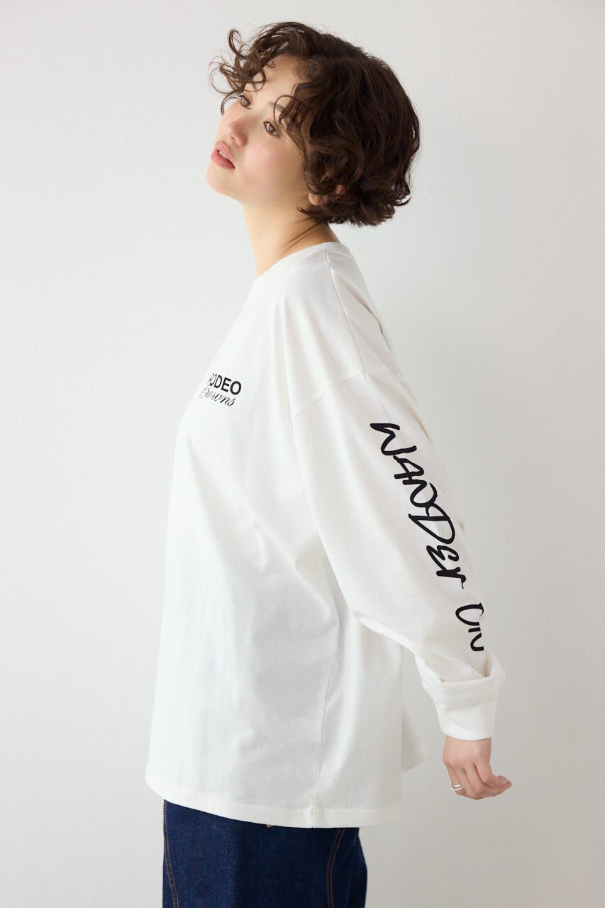 RODEO CROWNS「パッチデザインロングスリーブ Tシャツ」|Tシャツ・カットソー|