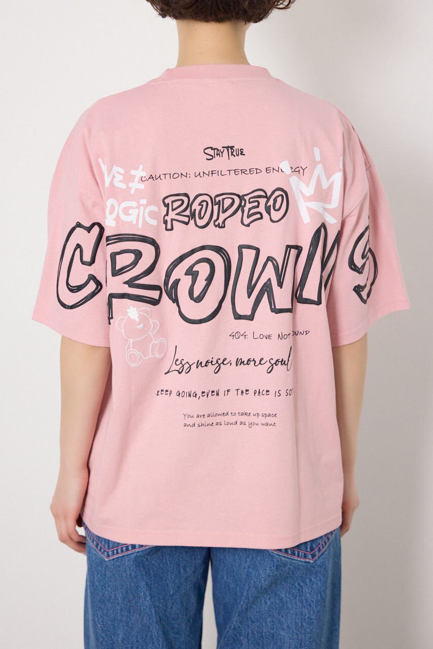 RODEO CROWNS「Graffiti プリントTシャツ」|Tシャツ・カットソー|