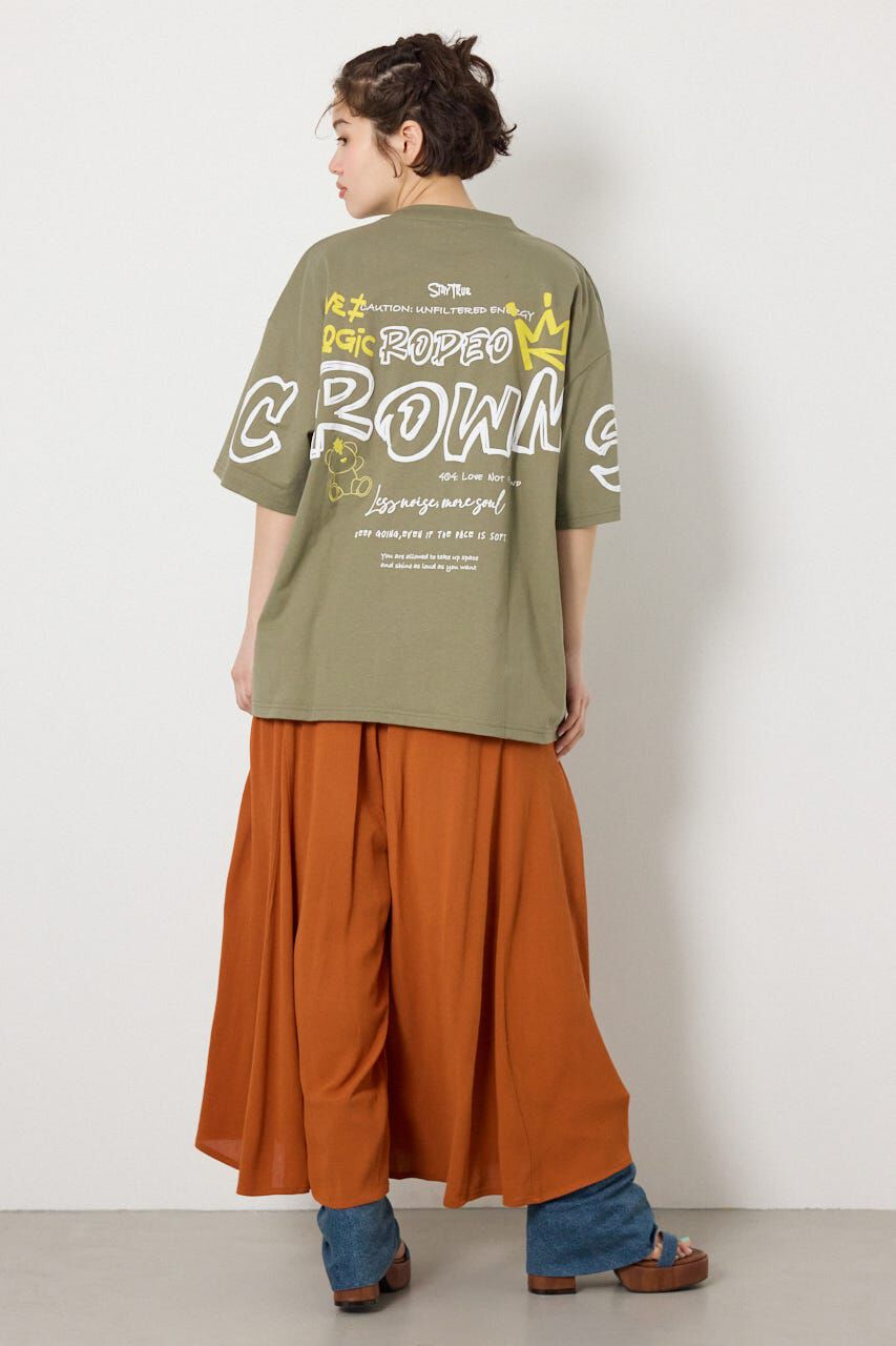 RODEO CROWNS「Graffiti プリントTシャツ」|Tシャツ・カットソー|