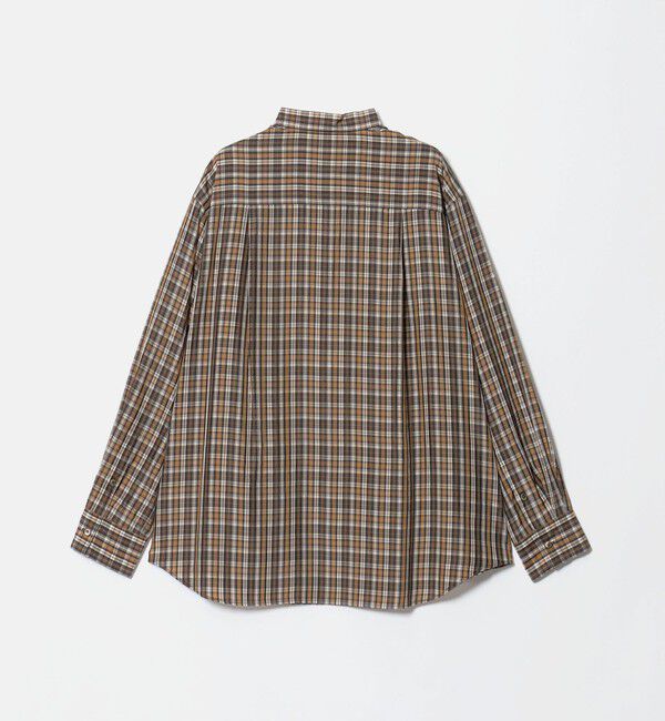 UNITED ARROWS「チェック リボン ボウタイ ブラウス」|シャツ・ブラウス|