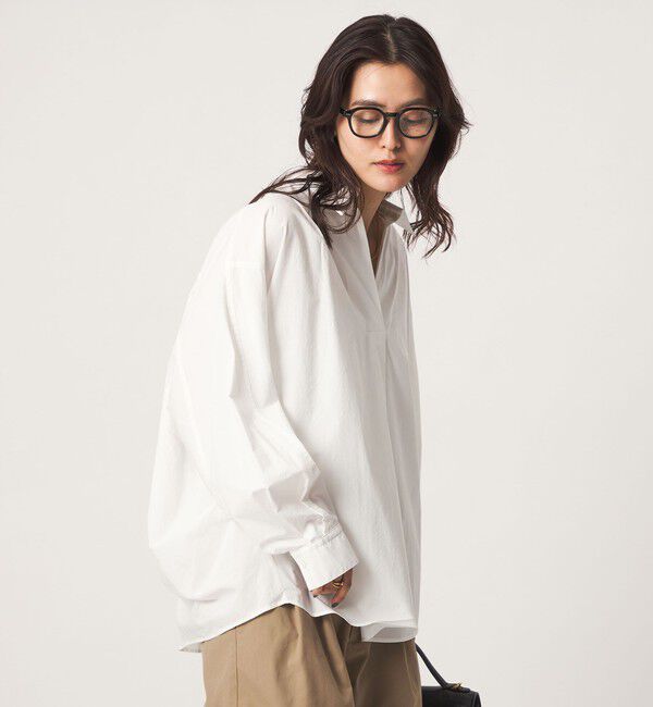 UNITED ARROWS green label relaxing「スキッパー ドルマン シャツ」|シャツ・ブラウス|