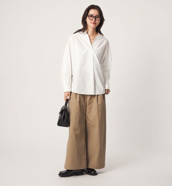 UNITED ARROWS green label relaxing「スキッパー ドルマン シャツ」|シャツ・ブラウス|