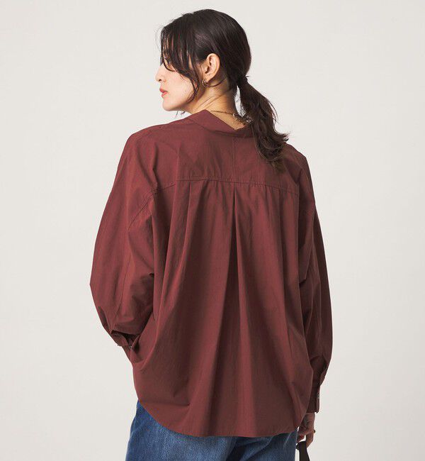 UNITED ARROWS green label relaxing「スキッパー ドルマン シャツ」|シャツ・ブラウス|