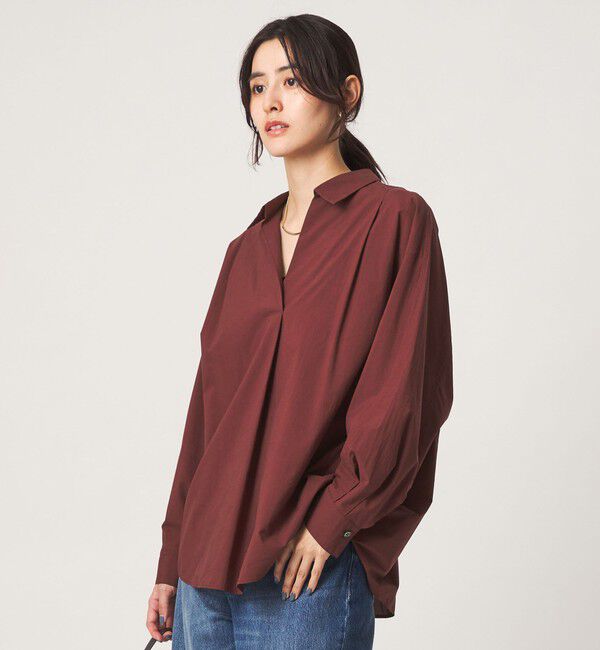 UNITED ARROWS green label relaxing「スキッパー ドルマン シャツ」|シャツ・ブラウス|