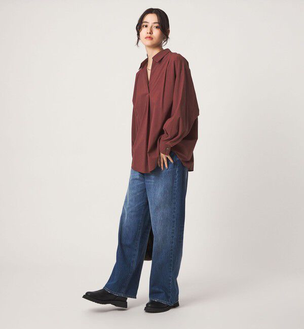 UNITED ARROWS green label relaxing「スキッパー ドルマン シャツ」|シャツ・ブラウス|