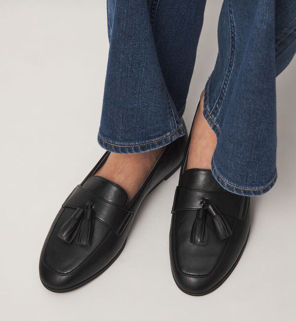 UNITED ARROWS green label relaxing「ラウンド タッセルローファー」|その他|