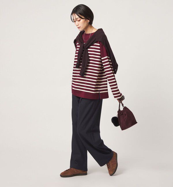 UNITED ARROWS green label relaxing「［size SHORT/TALLあり］オルマイ ウラキモウ ワイド パンツ ストレッチ 帯電防止」|その他|