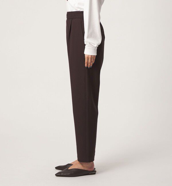 UNITED ARROWS green label relaxing「【WEB限定】オルマイ ウラキモウ テーパード パンツ ダークブラウン」|その他|