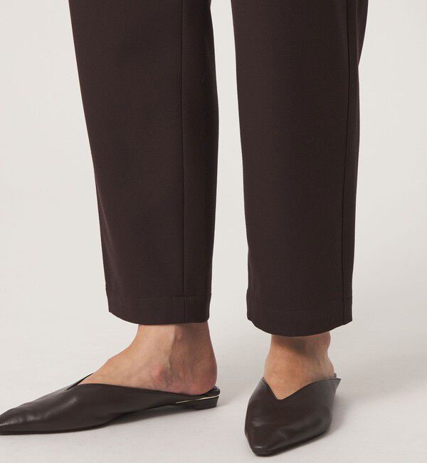 UNITED ARROWS green label relaxing「【WEB限定】オルマイ ウラキモウ テーパード パンツ ダークブラウン」|その他|