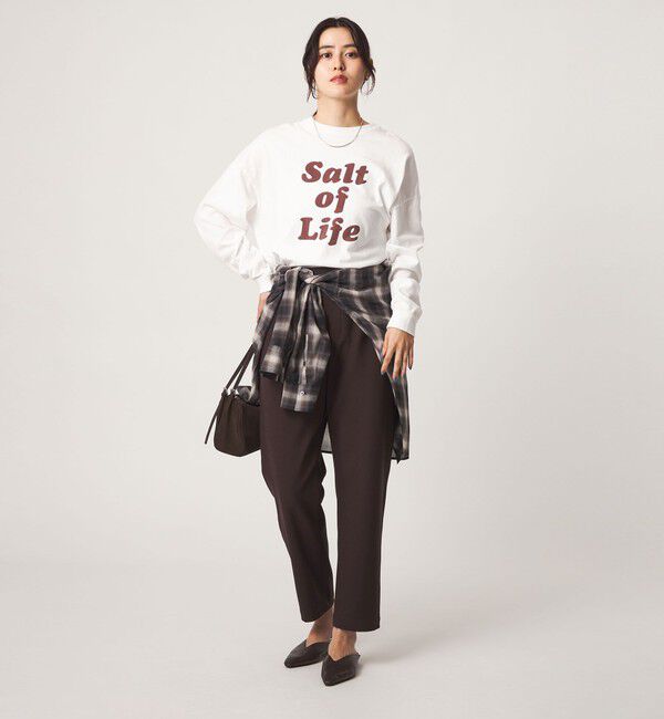 UNITED ARROWS green label relaxing「【WEB限定】オルマイ ウラキモウ テーパード パンツ ダークブラウン」|その他|