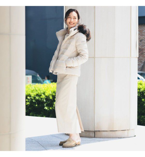 BEAMS SELECTION for WOMEN「【別注】TATRAS / KOSAVA セイル ファー ダウンジャケット」|ブルゾン・スタジャン|