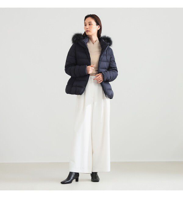 BEAMS SELECTION for WOMEN「【別注】TATRAS / KOSAVA セイル ファー ダウンジャケット」|ブルゾン・スタジャン|