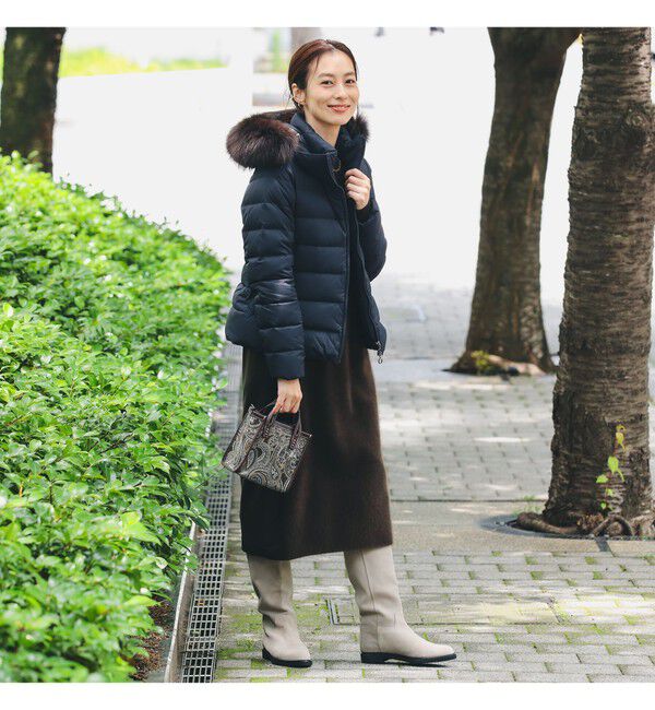 BEAMS SELECTION for WOMEN「【別注】TATRAS / KOSAVA セイル ファー ダウンジャケット」|ブルゾン・スタジャン|