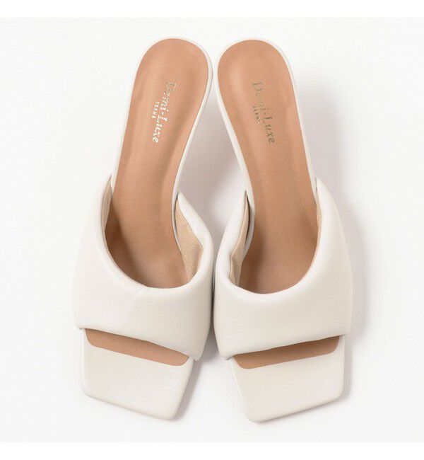 Demi-Luxe BEAMS 「スクエアパフサンダル .M」|サンダル|