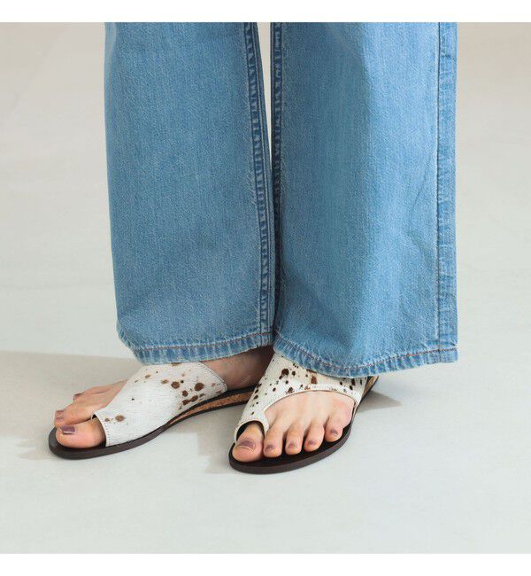 BEAMS SELECTION for WOMEN「【別注】upper hights / LAZY NIECE サイドゴム デニムパンツ」|デニム|
