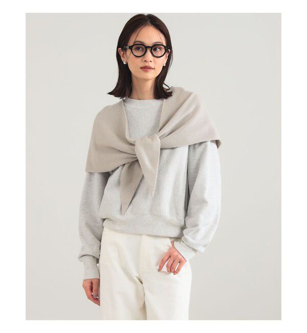 Demi-Luxe BEAMS 「ASAUCE MELER / シームレス カシミヤ トライアングル ストール」|ストール|