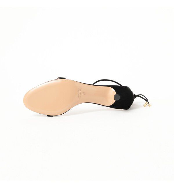 BEAMS SELECTION for WOMEN「NEBULONI E. / ストーン アンクルゴムストラップ サンダル」|サンダル|