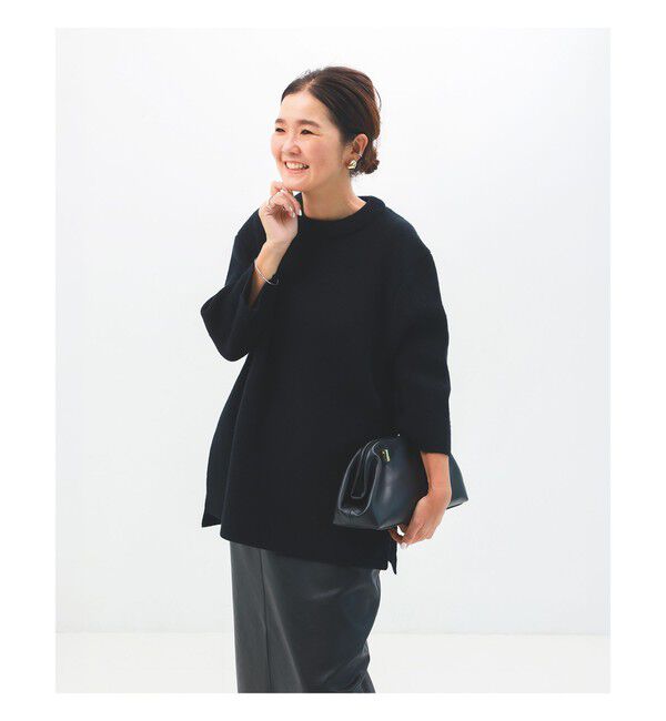 Demi-Luxe BEAMS 「クロップド スリーブ ニット .M」|ニット・セーター|