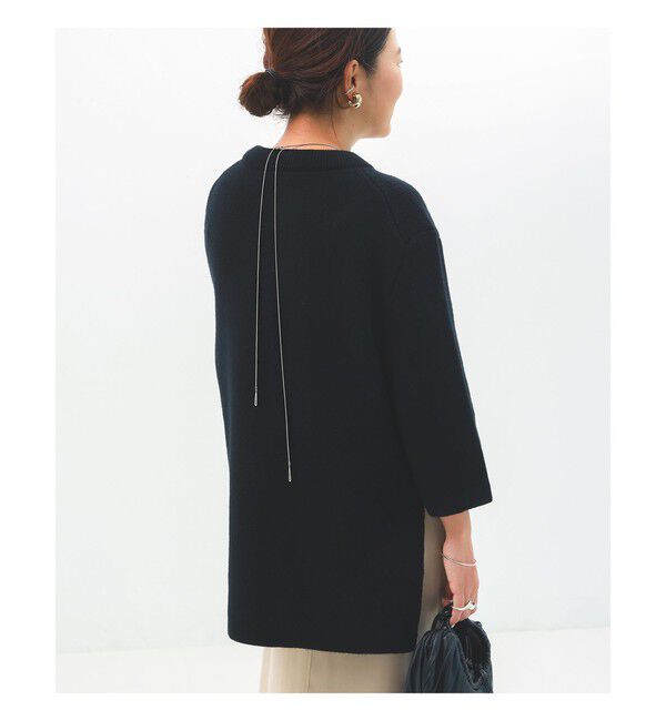 Demi-Luxe BEAMS 「クロップド スリーブ ニット .M」|ニット・セーター|